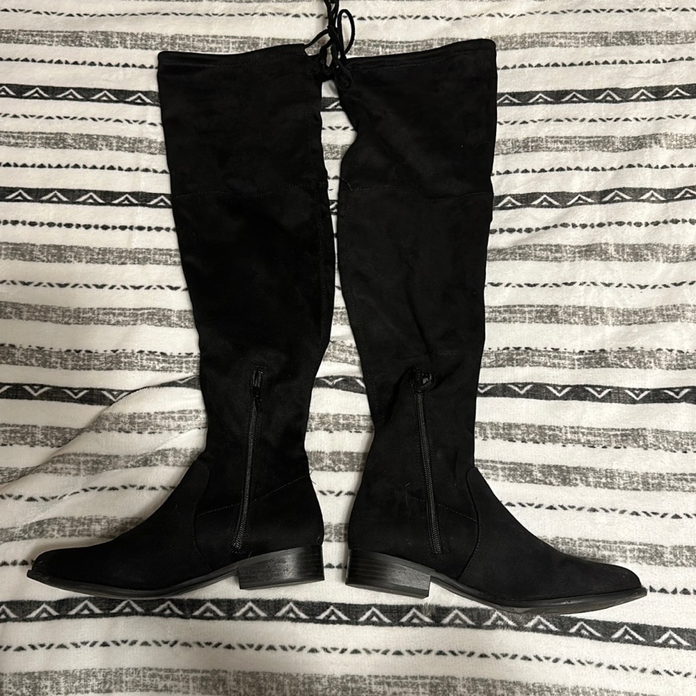 Target A New Day Knee High Black Boots Women’s Size 8.5